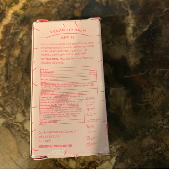 Higher Education Study Buddy Mask Make out Ready lip balm - Picture 7 of 12